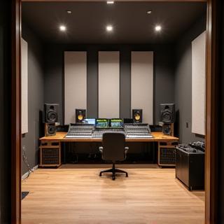 Studio rental space at Emerald Sound Studios